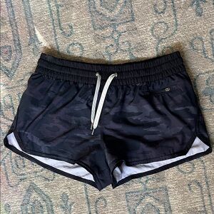 Vuori Dark Camo Athletic Shorts